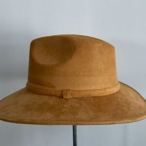 Chapeau - suède brun