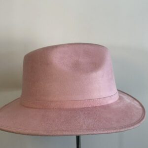 Chapeau - suède rosé